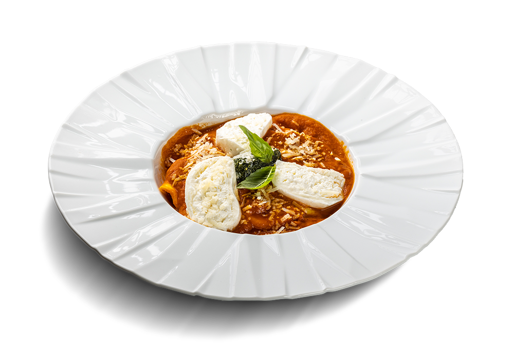 Ravioli cu burrata