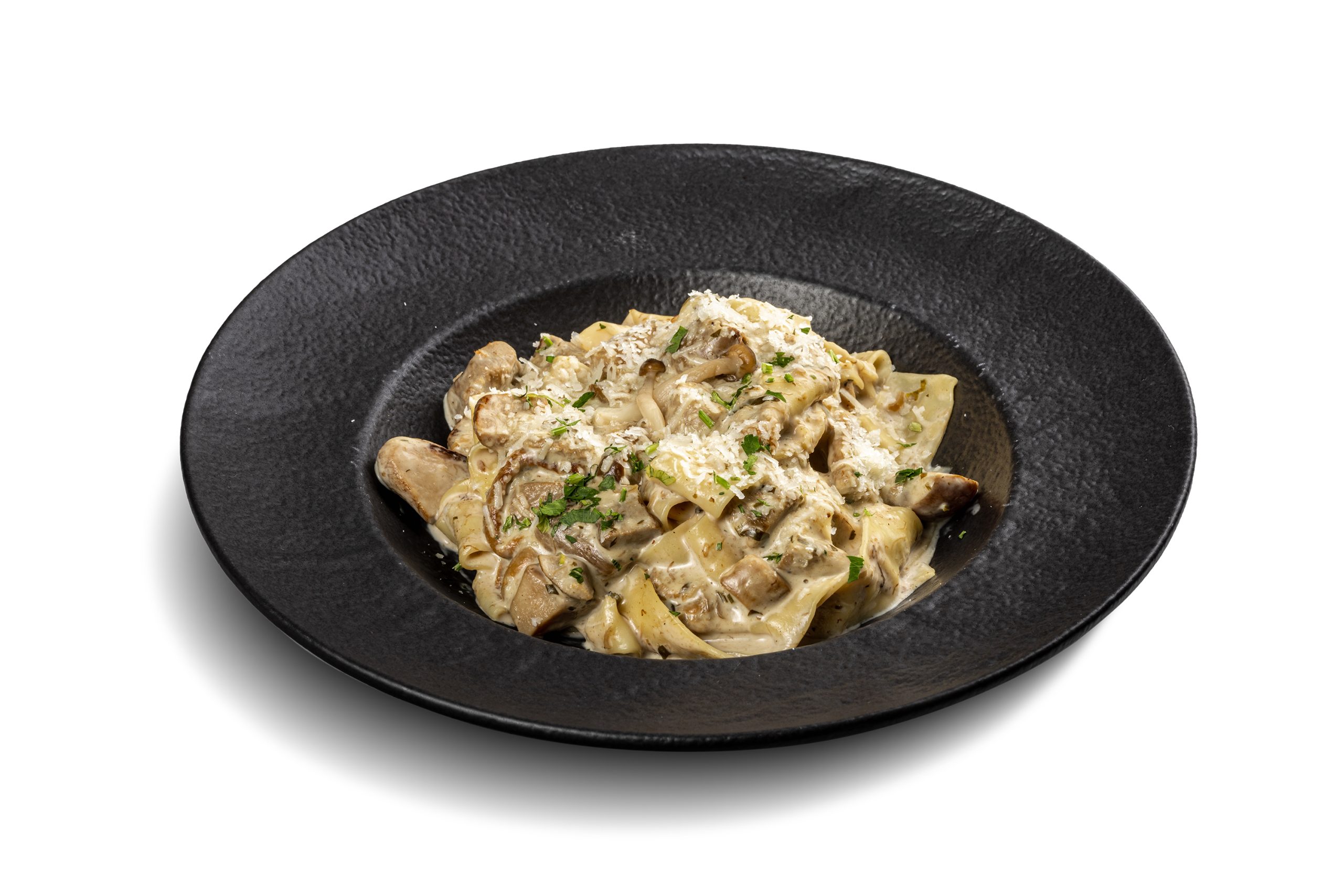 Papardelle cu hribi