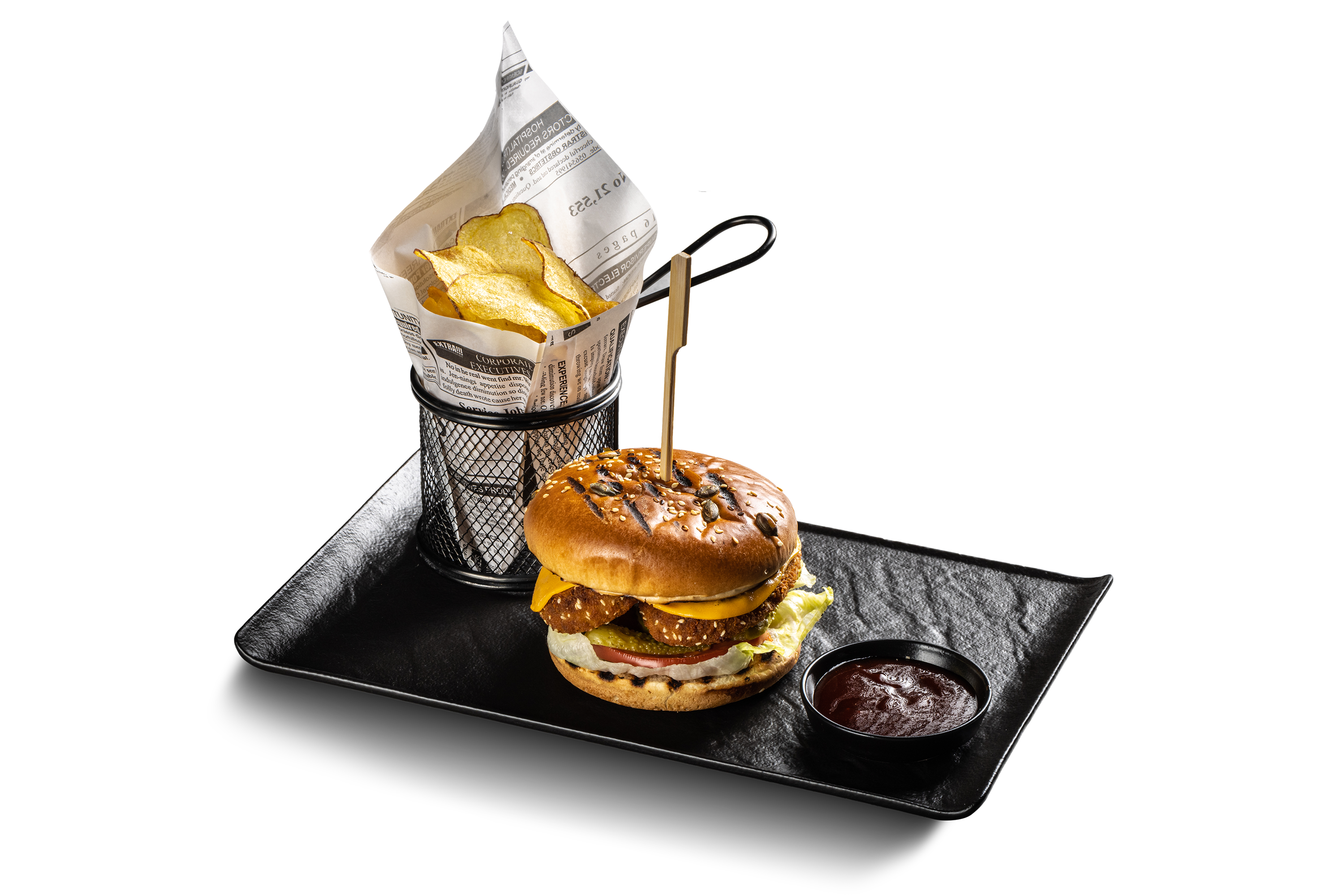 The Hotel (B)urger vegetarian