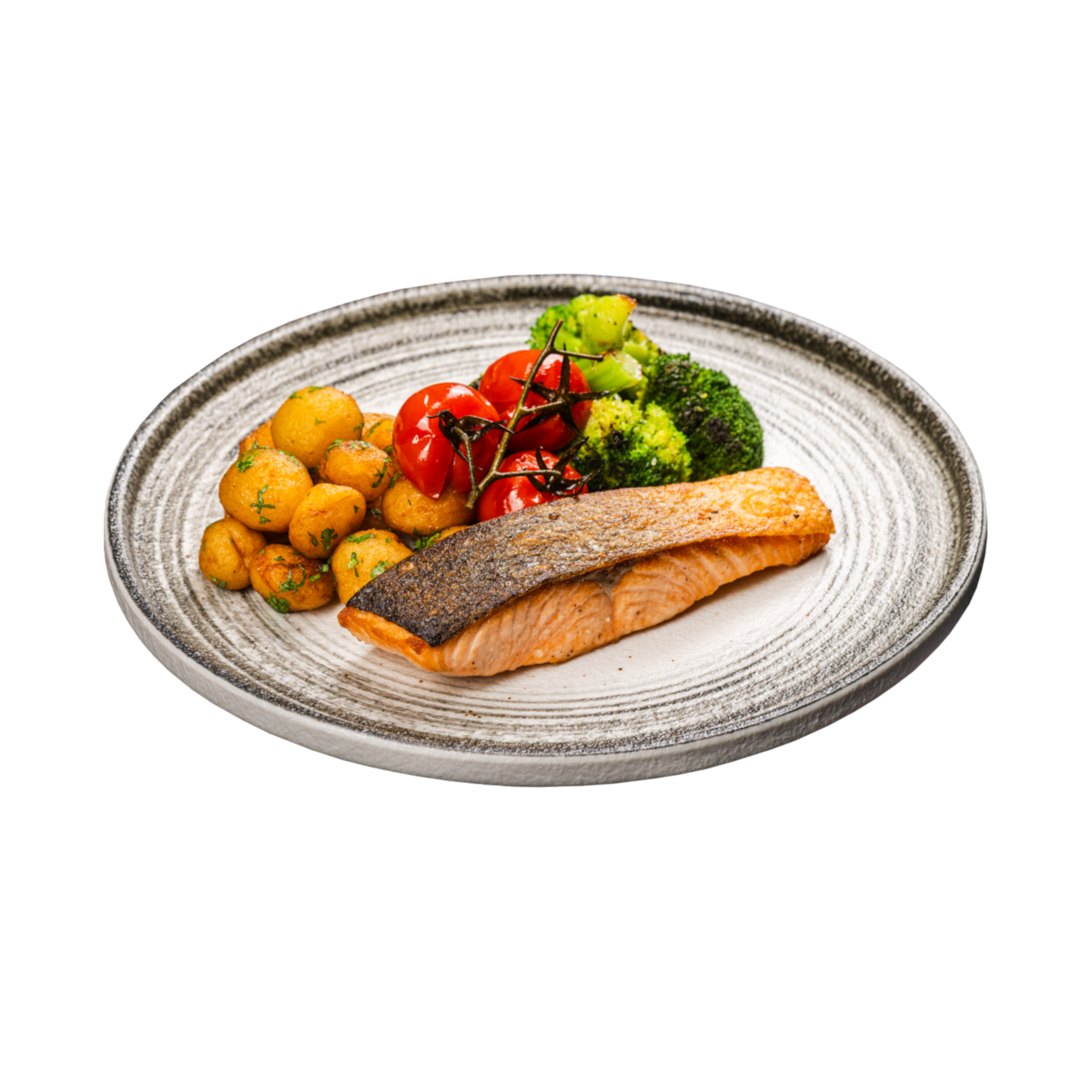 Mediterranean-style salmon